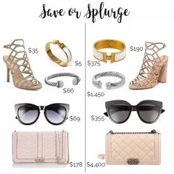 Splurge and Save